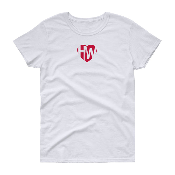 NEW!! Happywino Heart Logo Women's short sleeve t-shirt